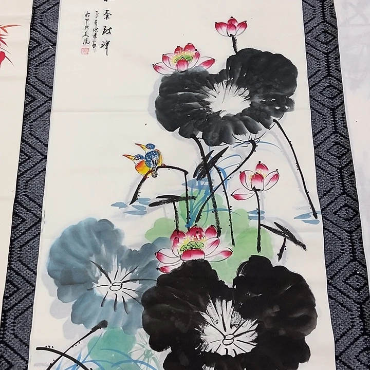 小周画廊的直播间