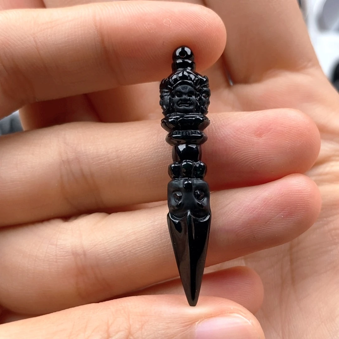 颈饰未镶嵌翡翠金刚杵