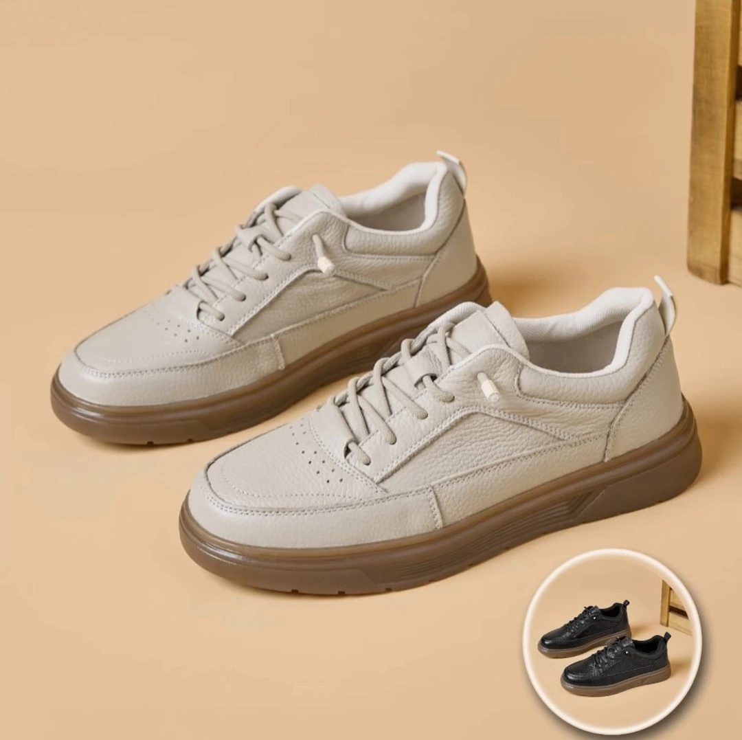 【头层牛皮】秋季全皮新款男鞋冰黑森林开车鞋透气百搭舒适软底休闲