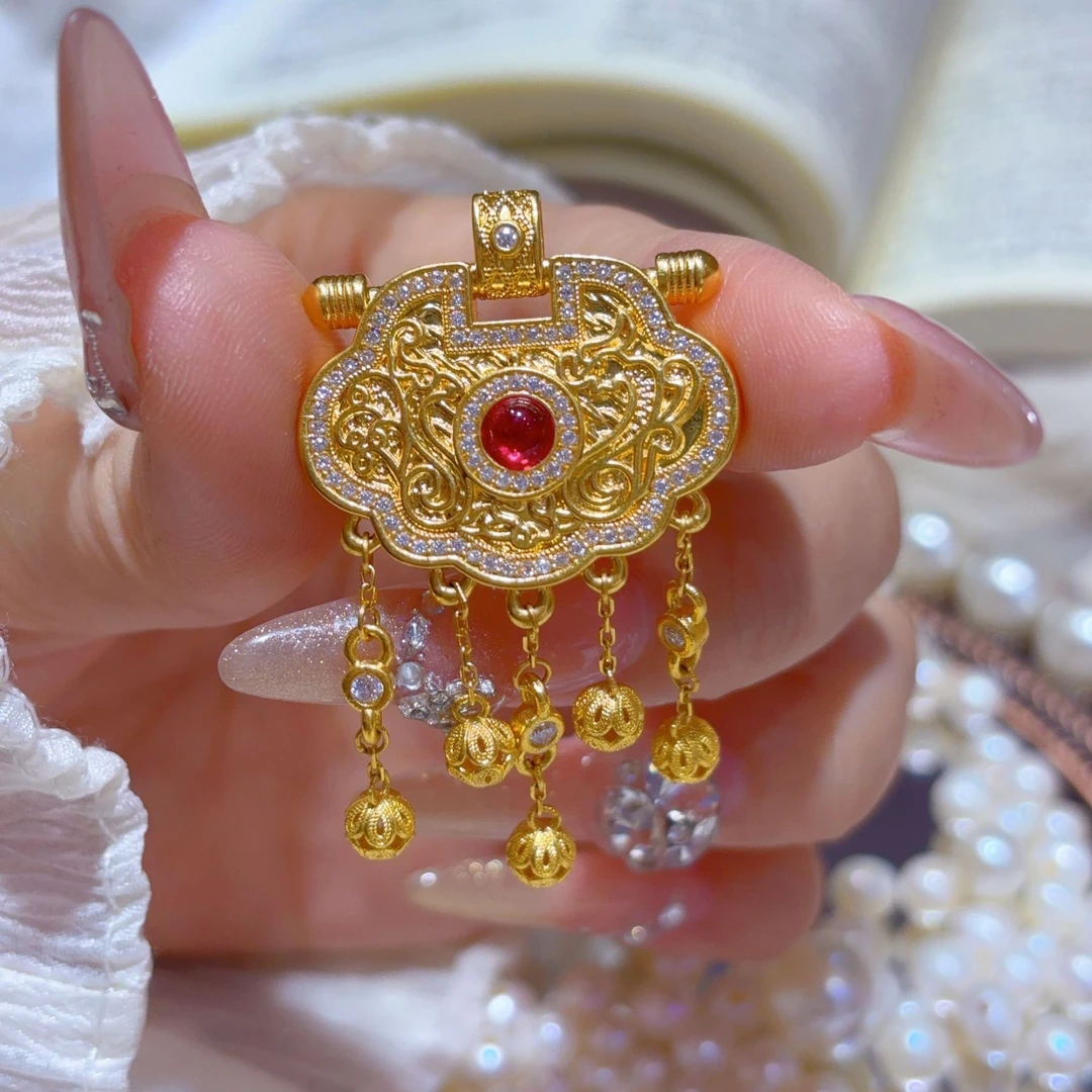 【琪琪专属】足金999投资金【天子门生】吊坠 百搭金色（工费40/克）