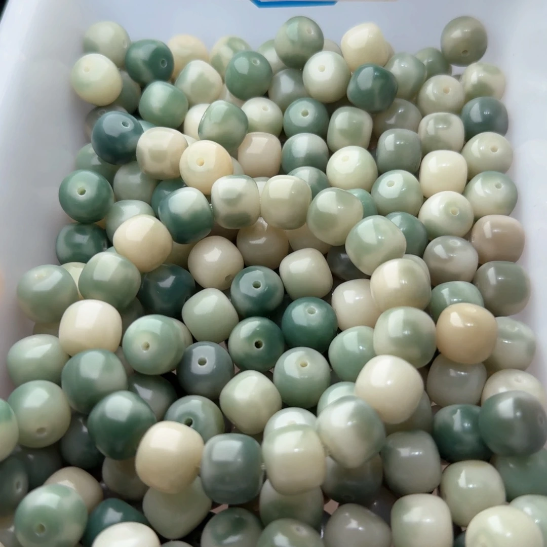 菩提根/象牙果吊坠50颗绿花皮13桶
