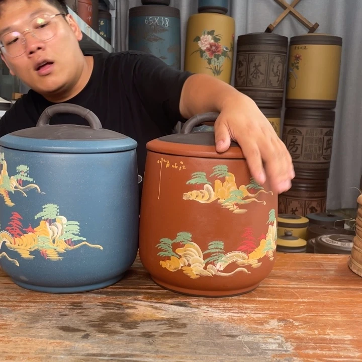 紫砂茶叶罐茶叶罐