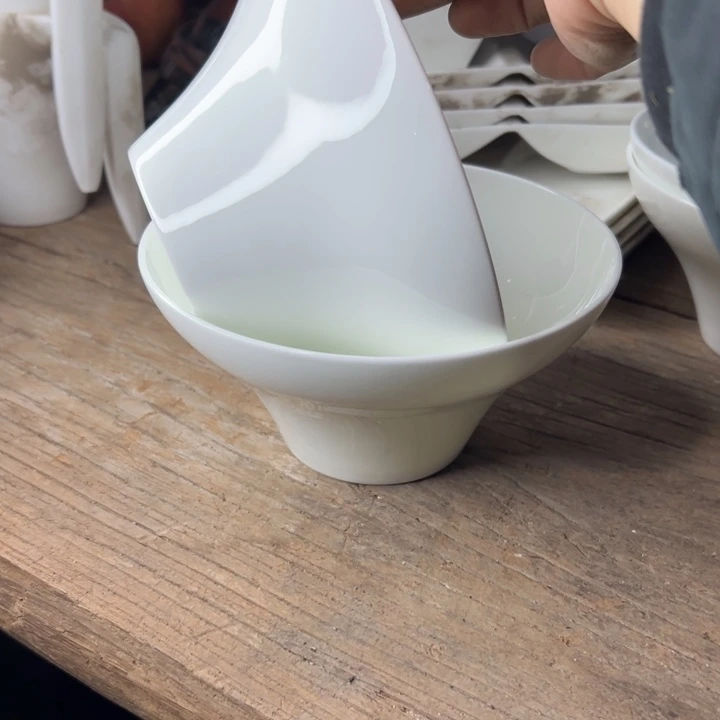 库存尾货沙拉碗一对口径15.5