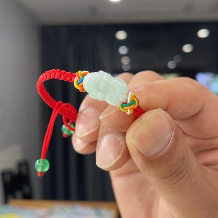 翡翠手链未镶嵌纯天然翡翠A货