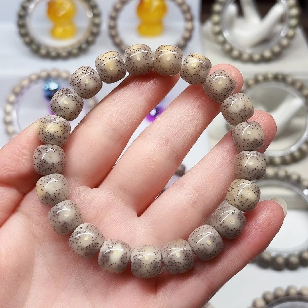 —***手串星月菩提卡11火烧云通体星点货 毕业级A35