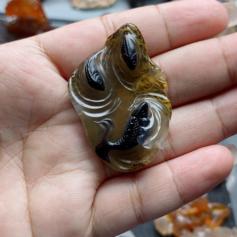 【闪购商品】未镶嵌吊坠定制玛瑙