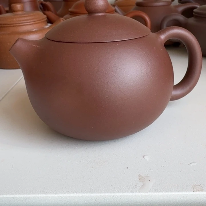 紫砂茶杯底槽清西施200cc