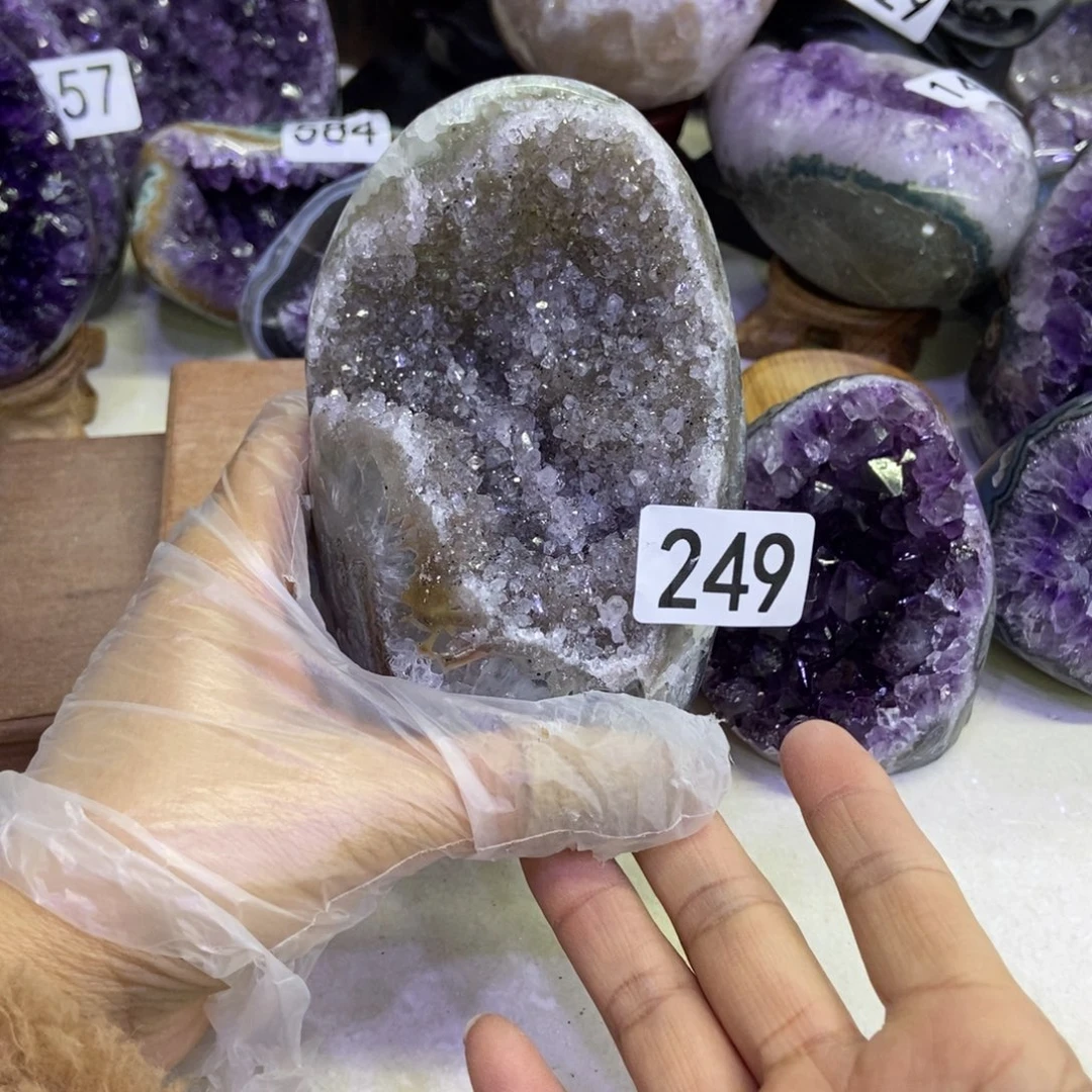 大型摆件（非配饰）紫晶未镶嵌