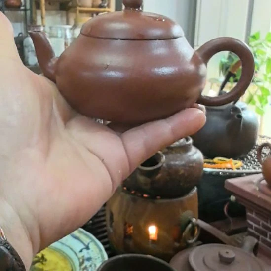 紫砂茶壶全手工大红袍制作