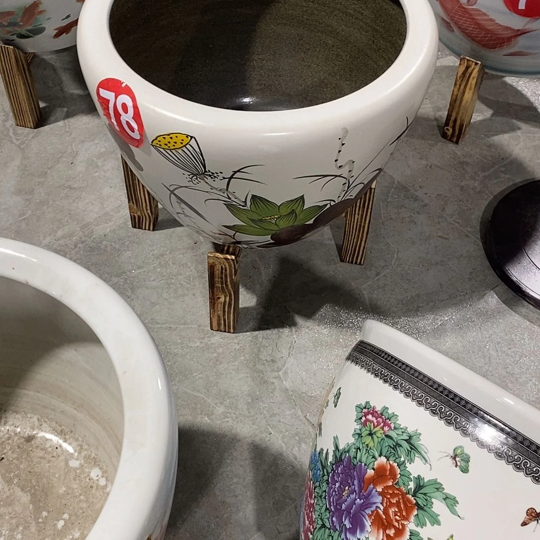 景德镇陶瓷鱼缸艺术