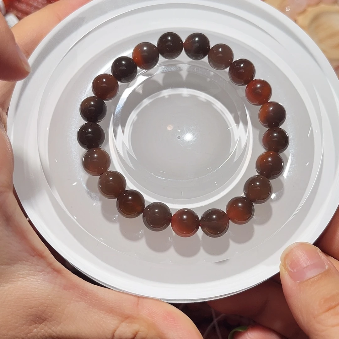 南红玛瑙未镶嵌手链