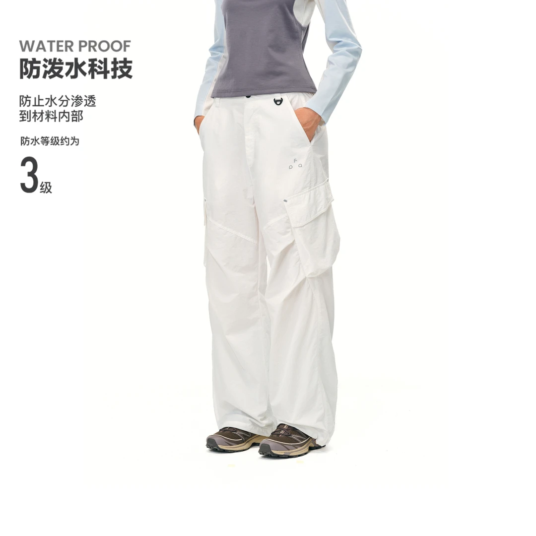 FPA户外防泼水小暗格立体斜口袋工装长裤