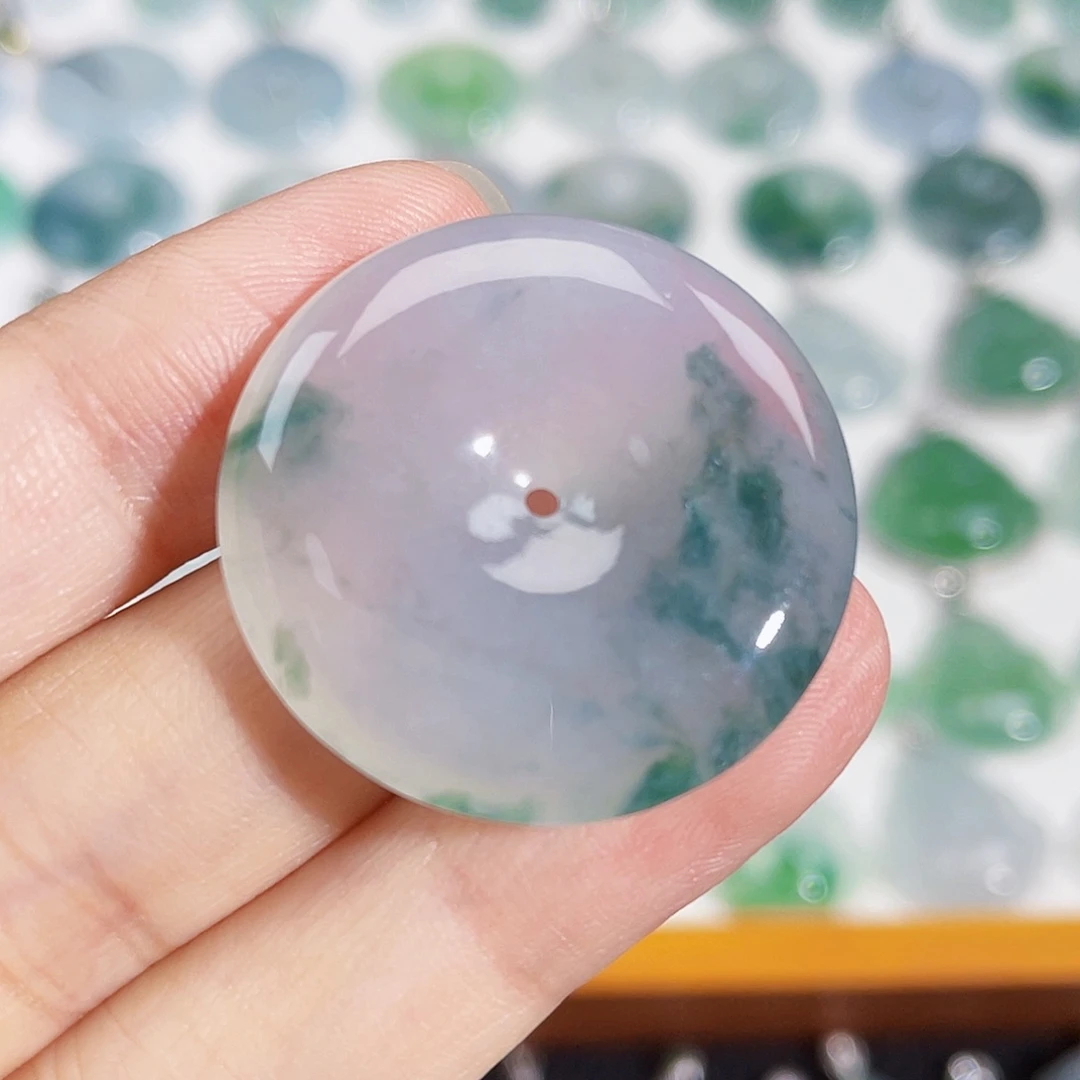 颈饰未镶嵌翡翠吊坠