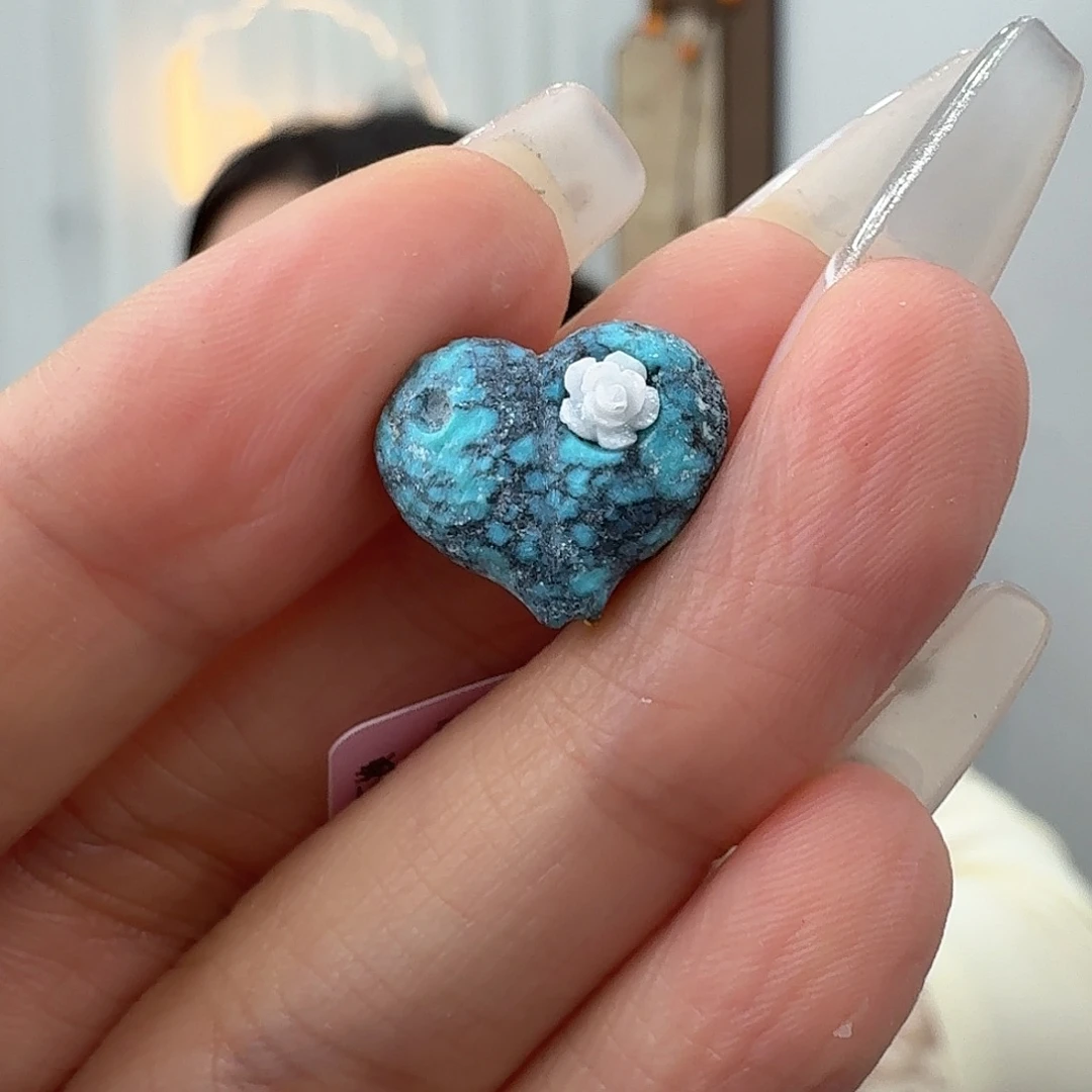 绿松石未镶嵌挂件