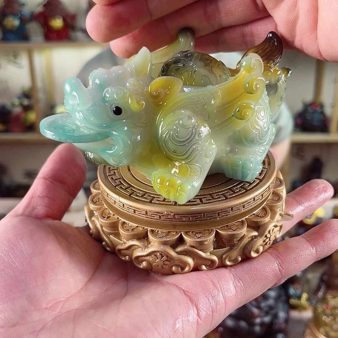 紫砂茶宠紫陶树脂茶宠摆件