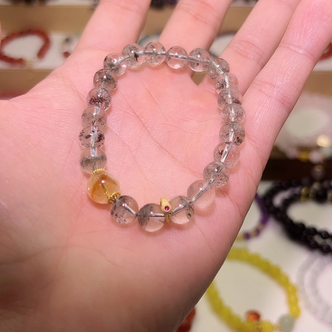 水晶手串未镶嵌手串
