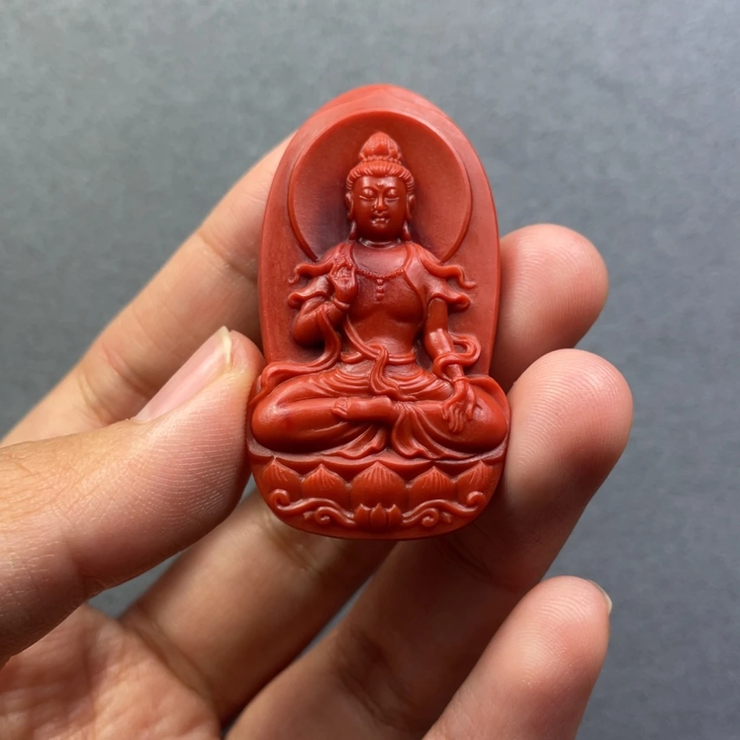 南红玛瑙未镶嵌配饰观音
