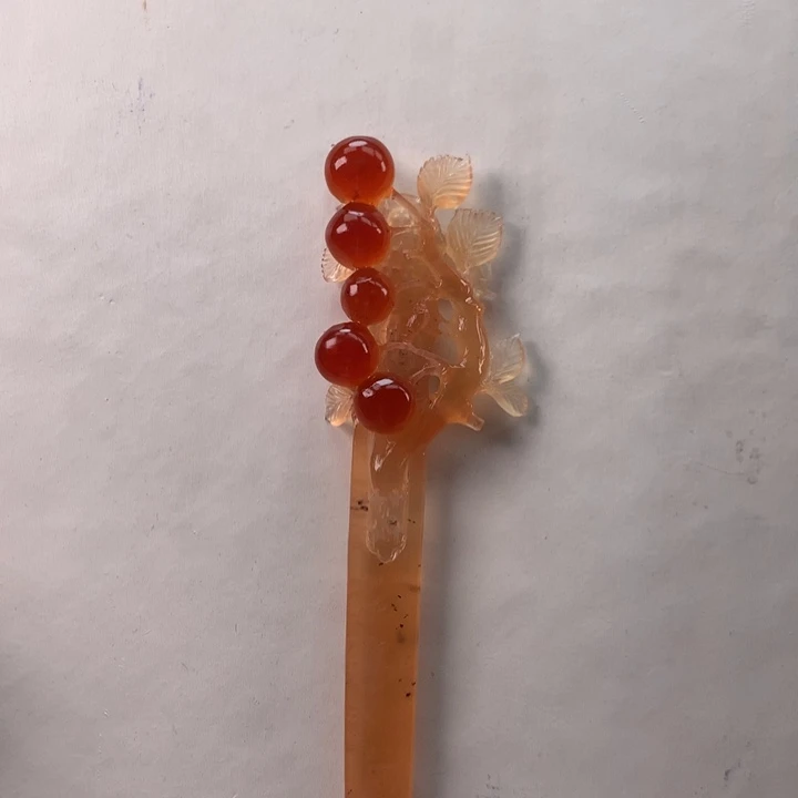 玉***源蛇纹石玉未镶嵌发饰