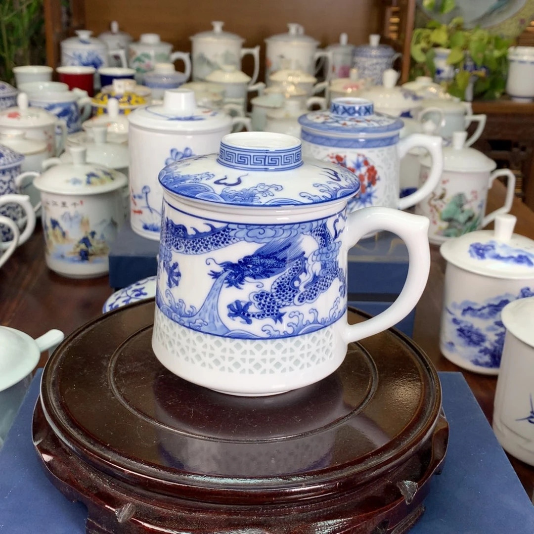 彭*元景德镇陶瓷高温办公杯