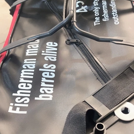 斜拉链款折叠活鱼桶45厘米