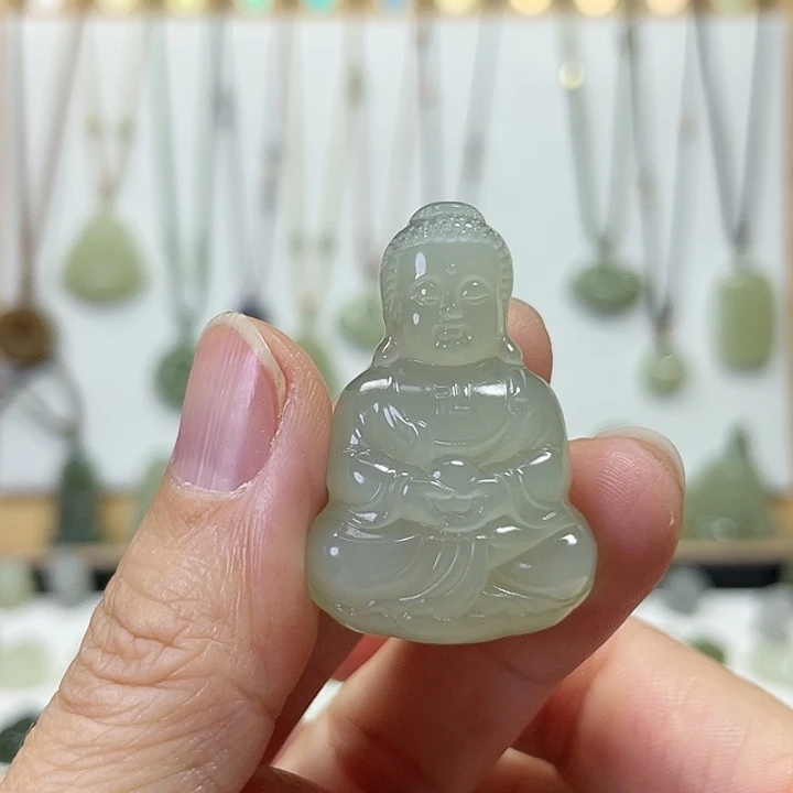 和田玉颈饰未镶嵌用****6