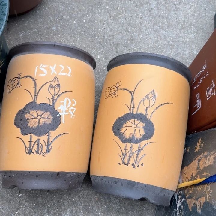 紫砂花盆特价清仓