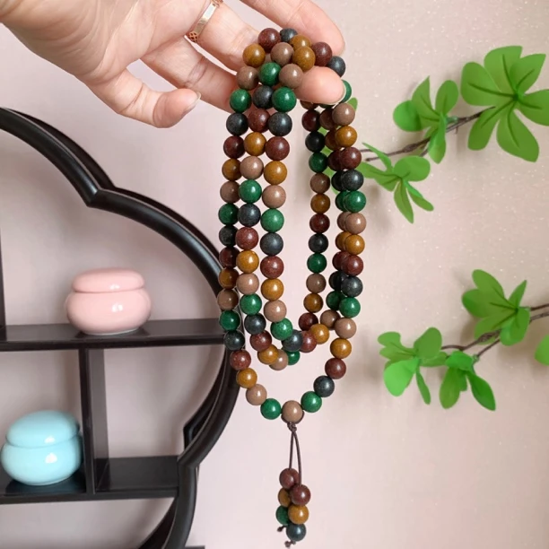 【五方贵人】古方五行合香珠中药手串非遗持久留香古方香薰diy108颗