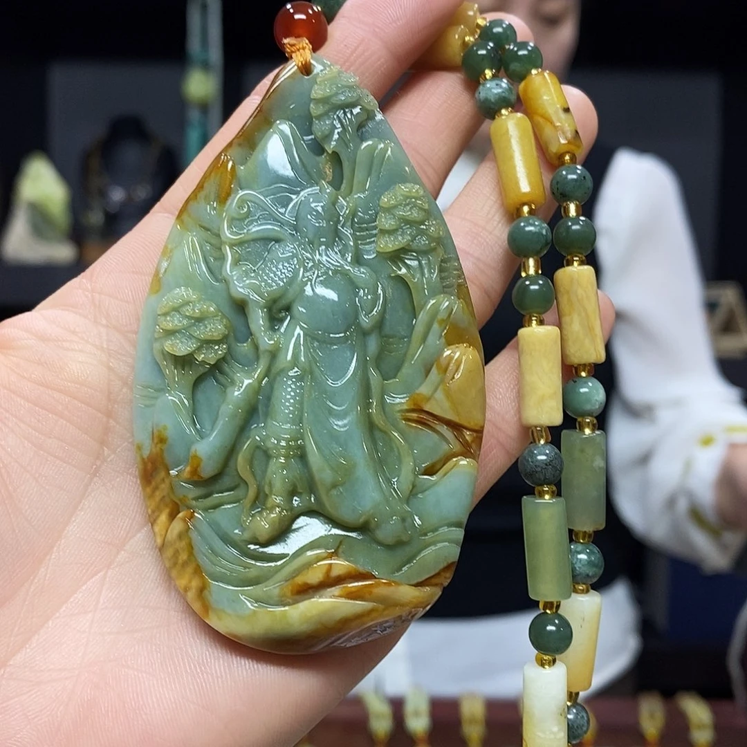 岫玉挂件吊坠未镶嵌