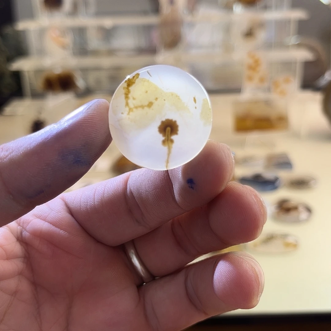 玛瑙/玉髓吊坠(不含链)未镶嵌