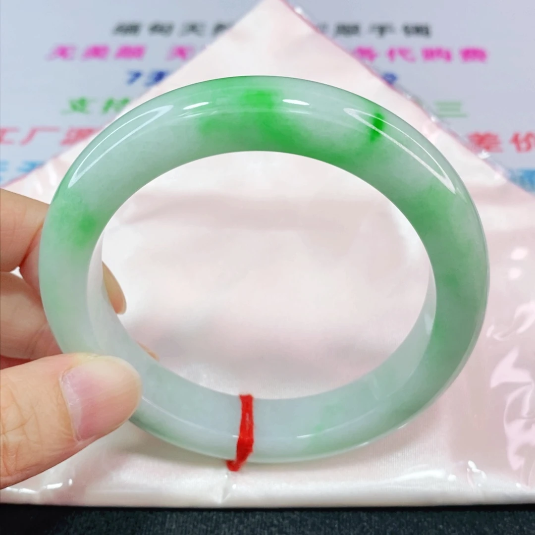未镶嵌手镯翡翠62.2圈口正圈