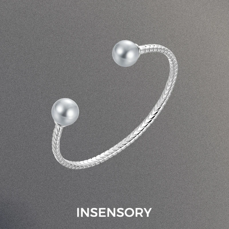 INSENSORY  复古开口手镯 轻奢小众设计质感高级感轻奢度假时尚