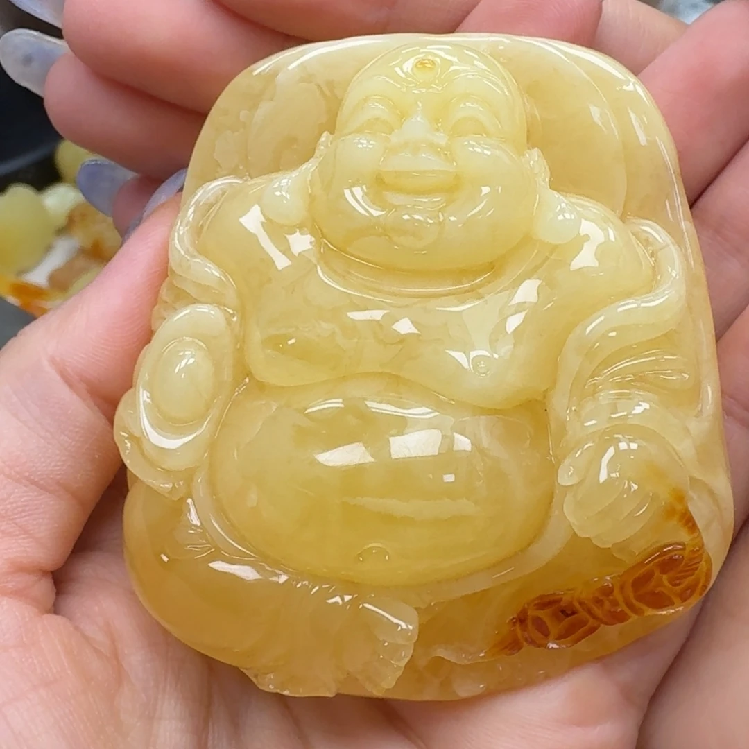 琥珀未镶嵌珠宝奇石