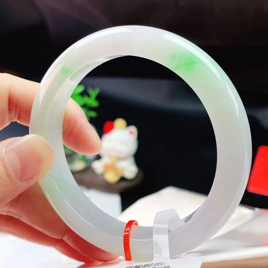 未镶嵌手镯翡翠55+圈