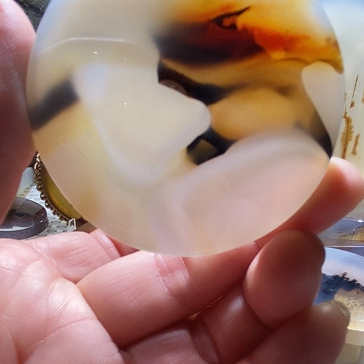 玛瑙/玉髓未镶嵌颈饰