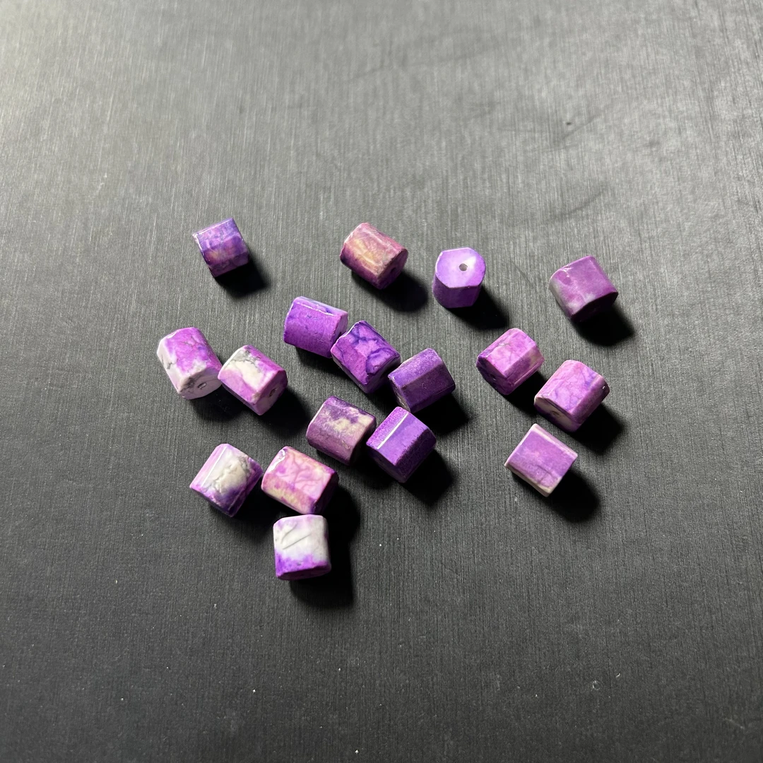 32001386幻彩扁圆柱单珠（多样性发其一）656