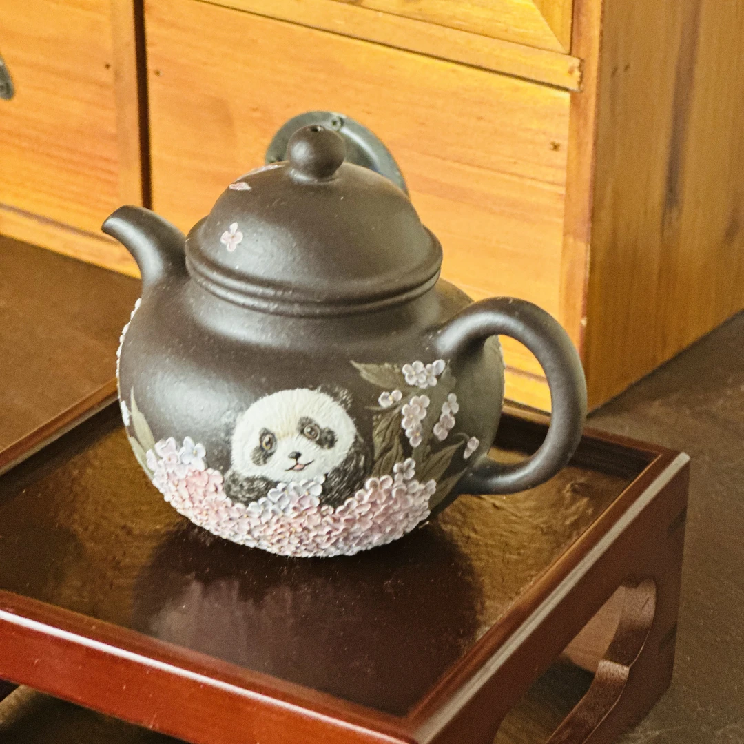 阿茶 掇球熊猫fy1023