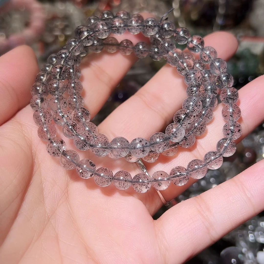 水晶手链未镶嵌毒液全净体超七多圈