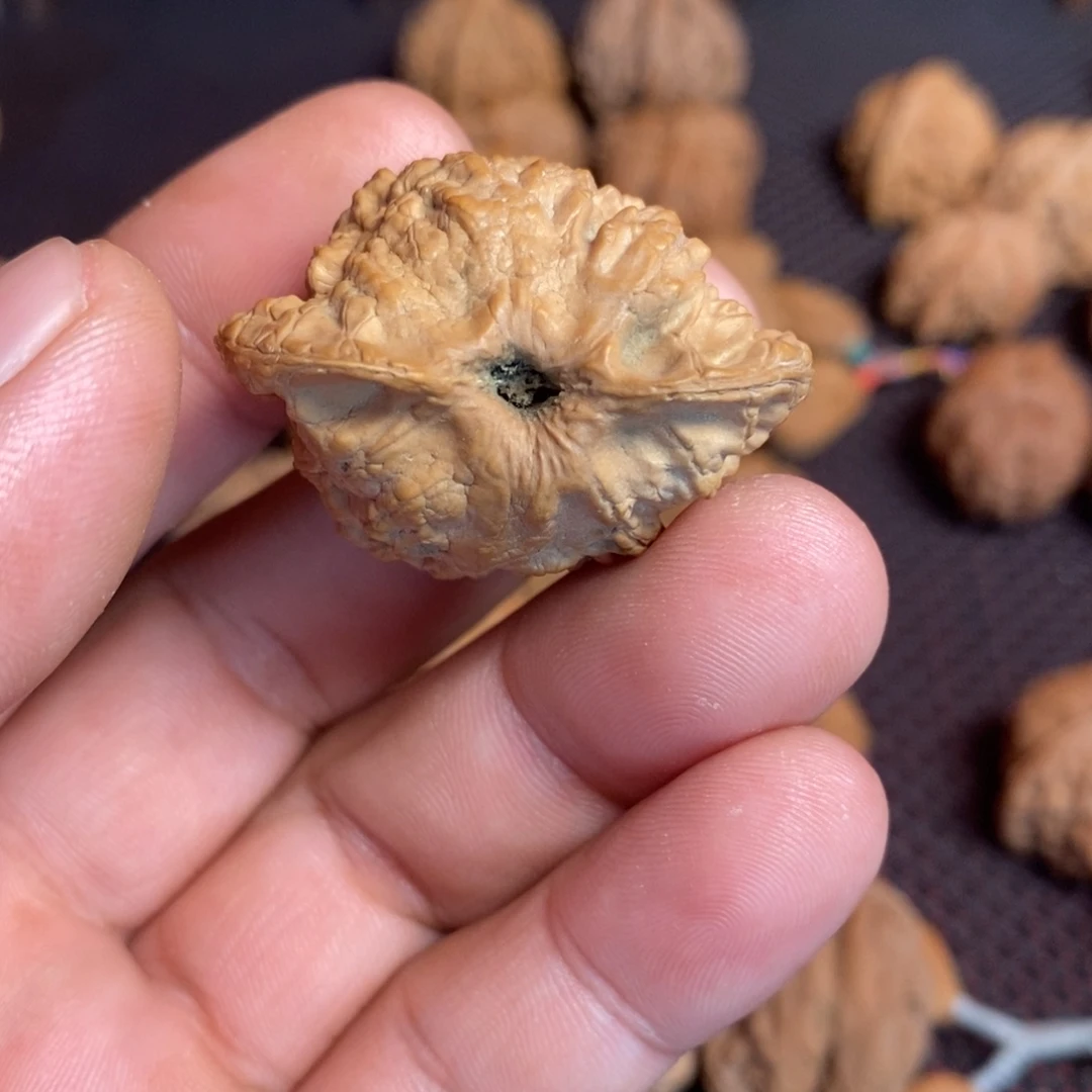 文玩核桃把件宁*文玩