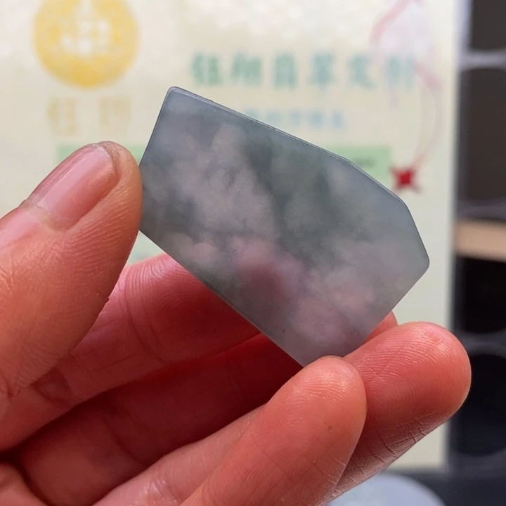 翡翠未镶嵌颈饰缅甸翡翠A货边角