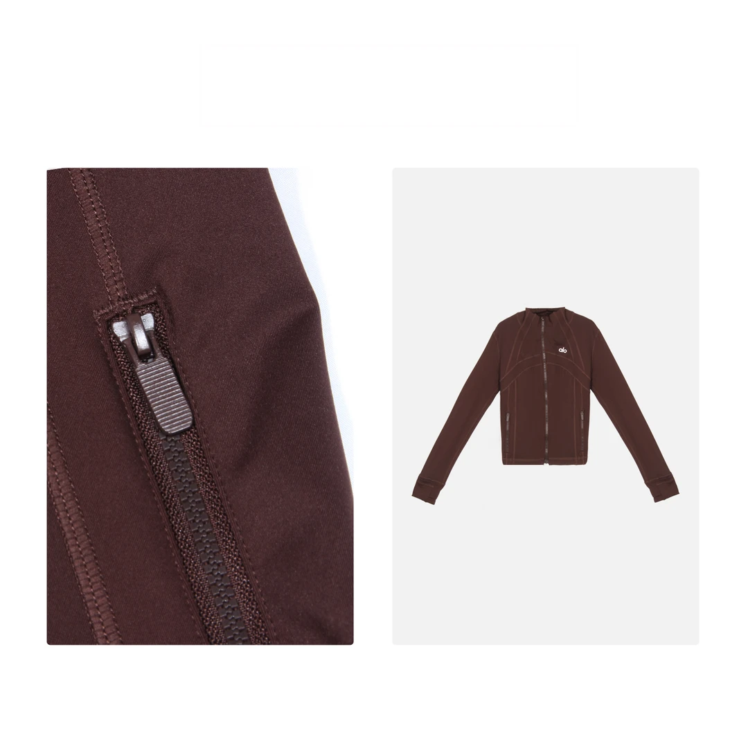 凯特丝蓓2010#健身瑜伽立领速干修身紧身骑行上衣外套