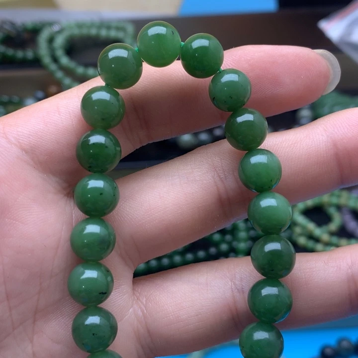 未镶嵌手链和田玉(碧玉)