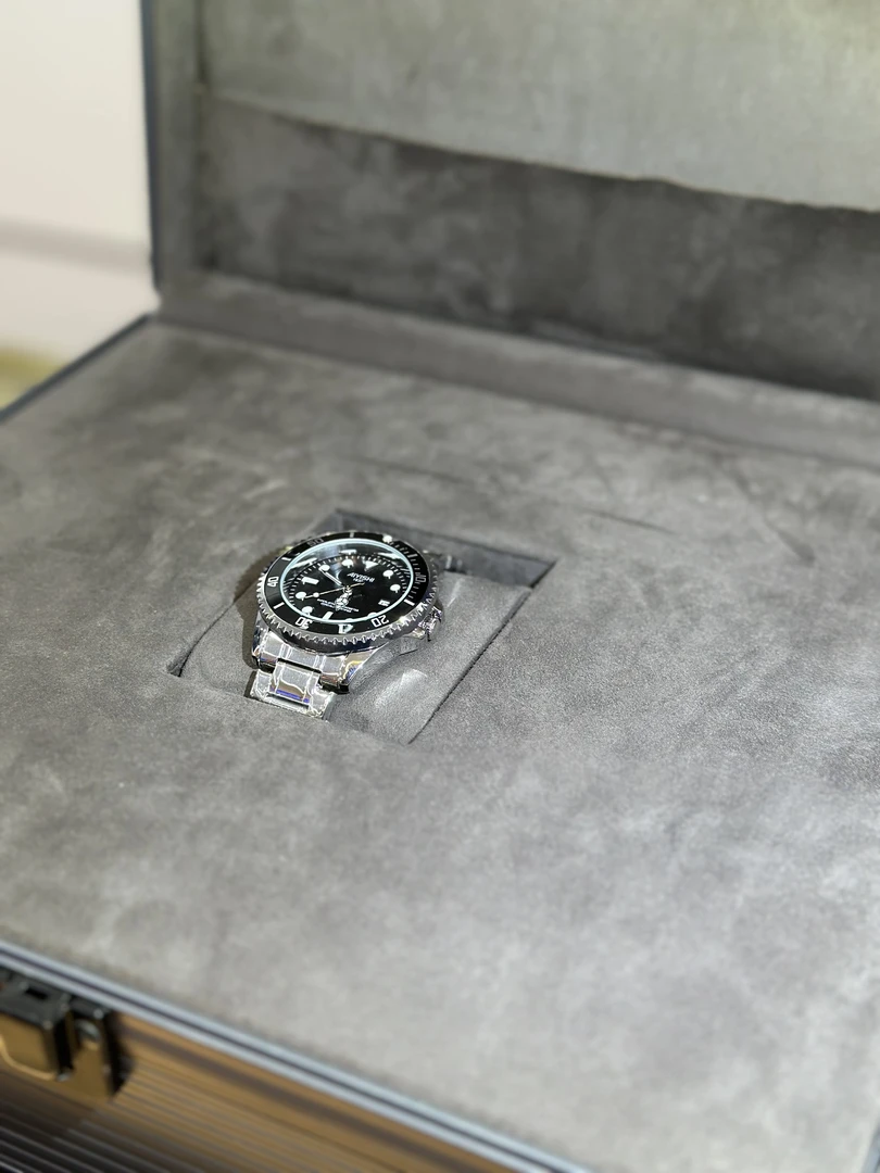 【国检直发】全新未拆封未使用/黑水鬼手表男款夜光防水手表-1630