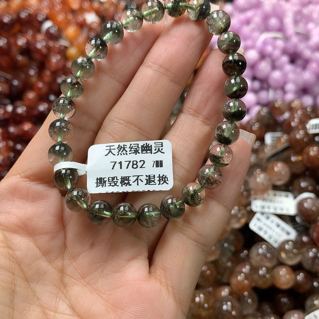 水晶手链未镶嵌，