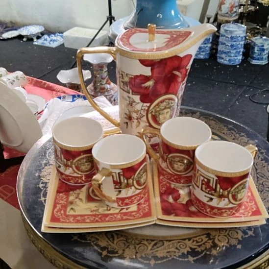 陶瓷茶具一套微瑕特价出不退换