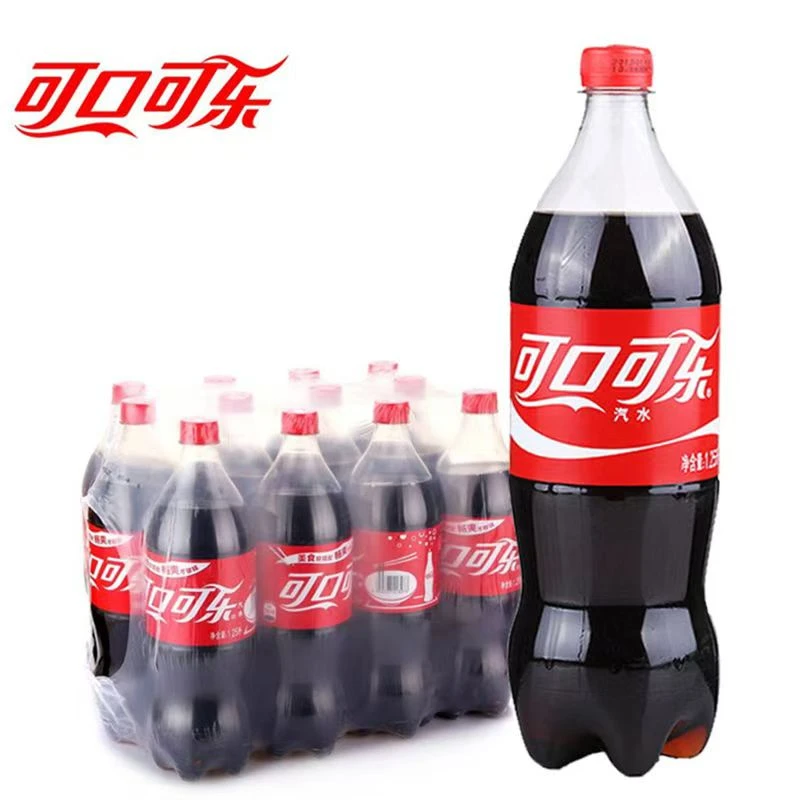 COCA COLA/可口可乐汽水1.25L*12瓶夏日必备饮品
