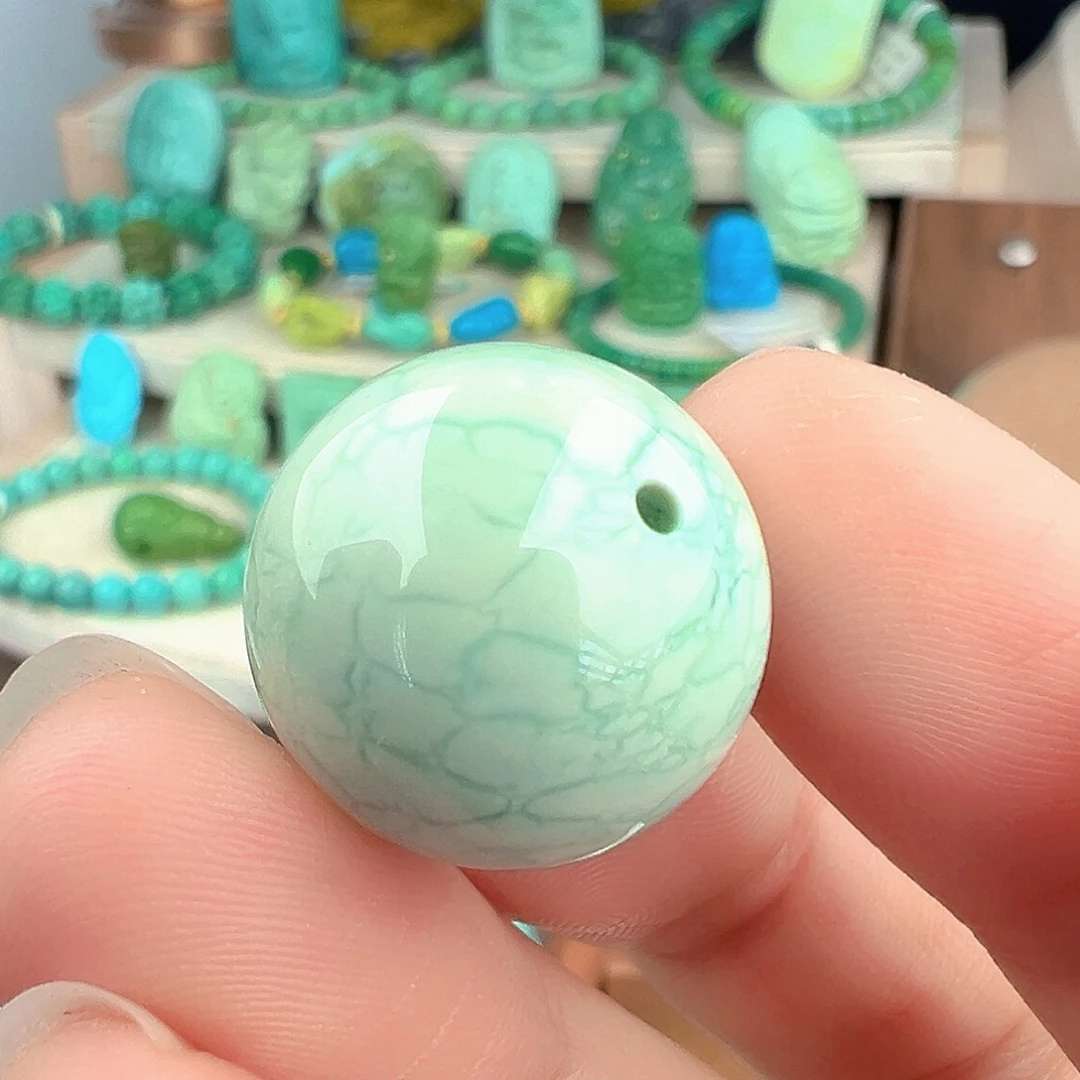 绿松石未镶嵌主播万珍