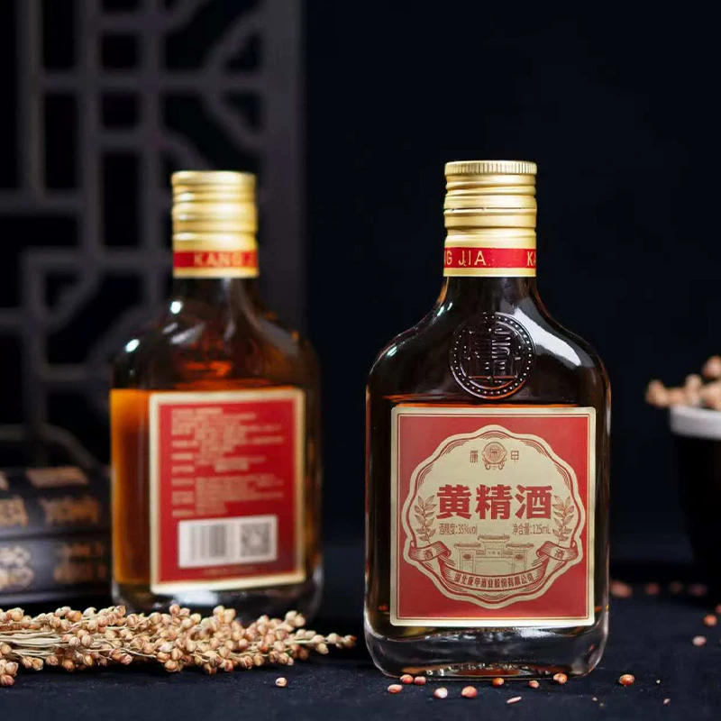 康甲黄精酒125ml35度*6瓶装