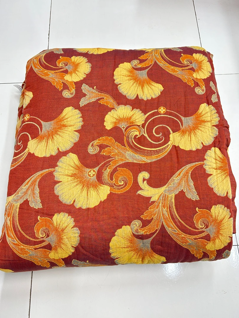 【银杏】2.0*2.3多功能高端双层纱纯棉保暖可机洗大豆被