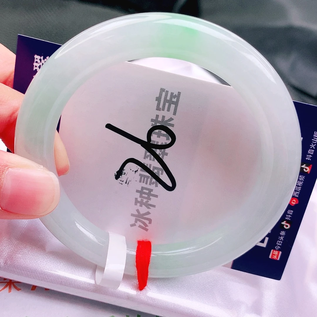 翡翠未镶嵌手镯缅甸天然a货翡翠手镯