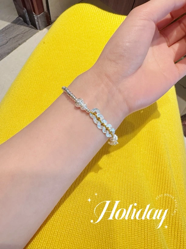 925银手链 银五帝*盘缠手串新中式小众